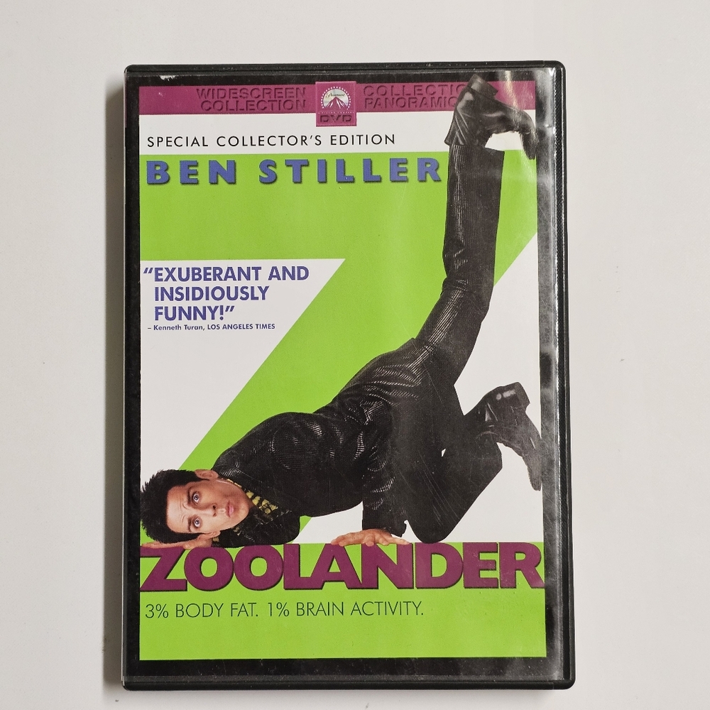 Zoolander (DVD, 2002) – Ben Stiller, Owen Wilson, Comedy